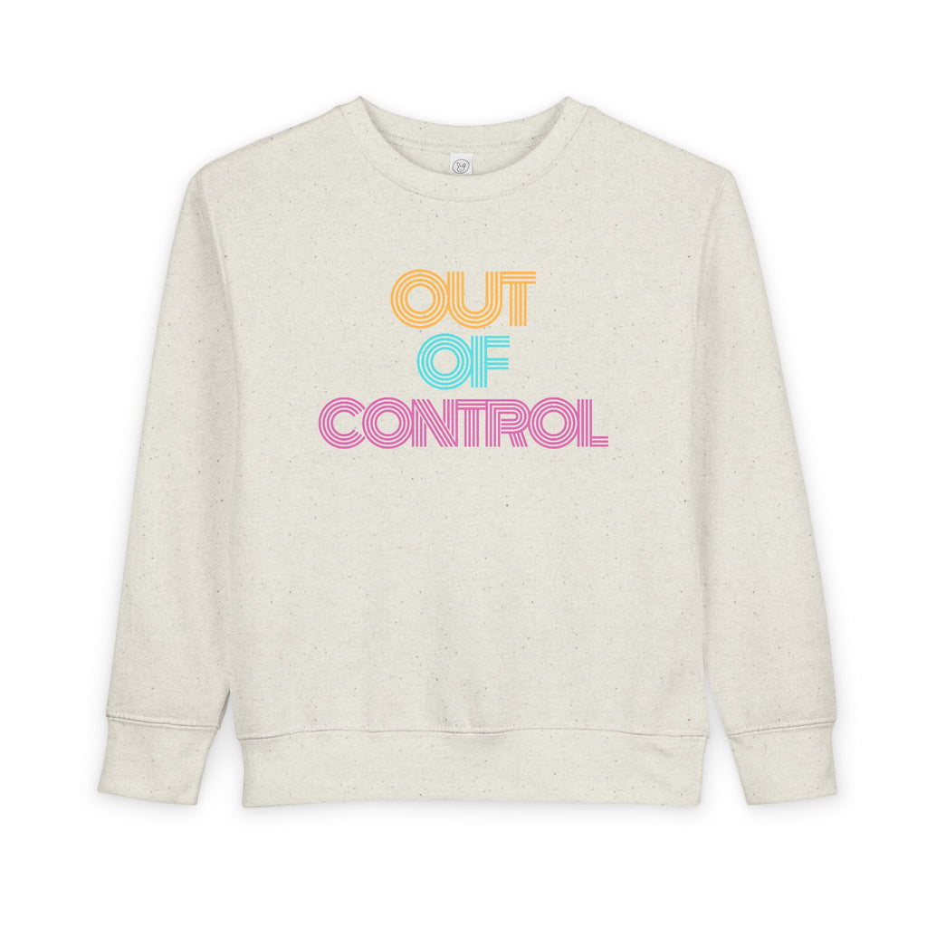 “Out Of Control” Toddler Sweater