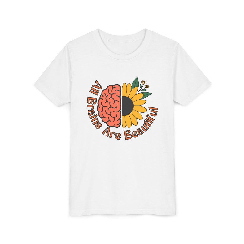 “All Brains Are Beautiful” Youth Tee