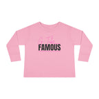 “G-Tube Famous” Toddler Long Sleeve