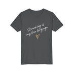“Screaming Is My Love Language” Youth Tee