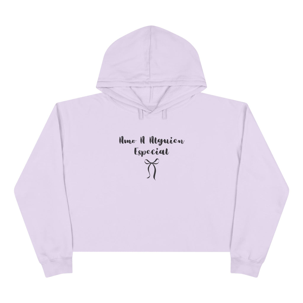 “Amo A Alguien Especial” Women’s Cropped Hoodie