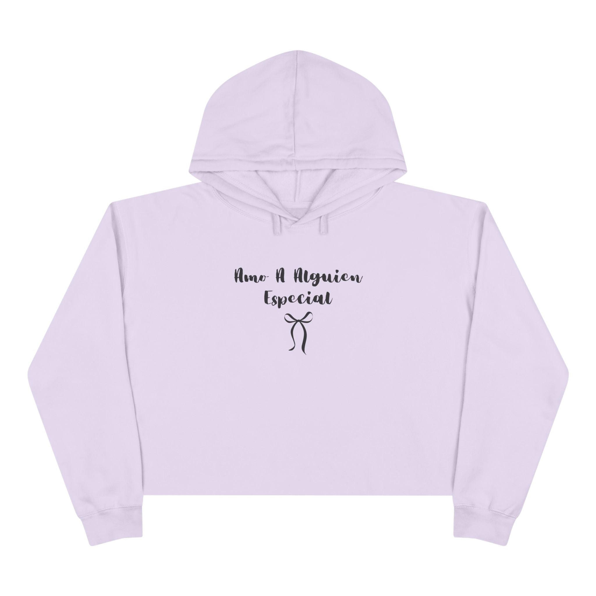 “Amo A Alguien Especial” Women’s Cropped Hoodie