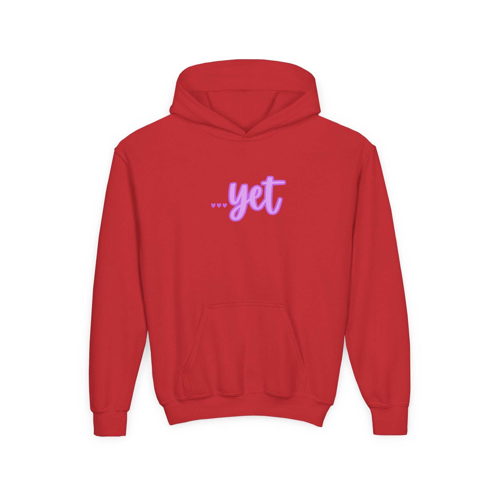 "The Power Of ...Yet (Hearts)" Youth Hoodie