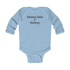 “Sensory Seek & Destroy” Infant Long Sleeve Onesie