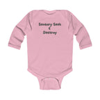 “Sensory Seek & Destroy” Infant Long Sleeve Onesie