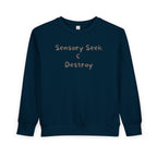 “Sensory Seek & Destroy” Toddler Sweater