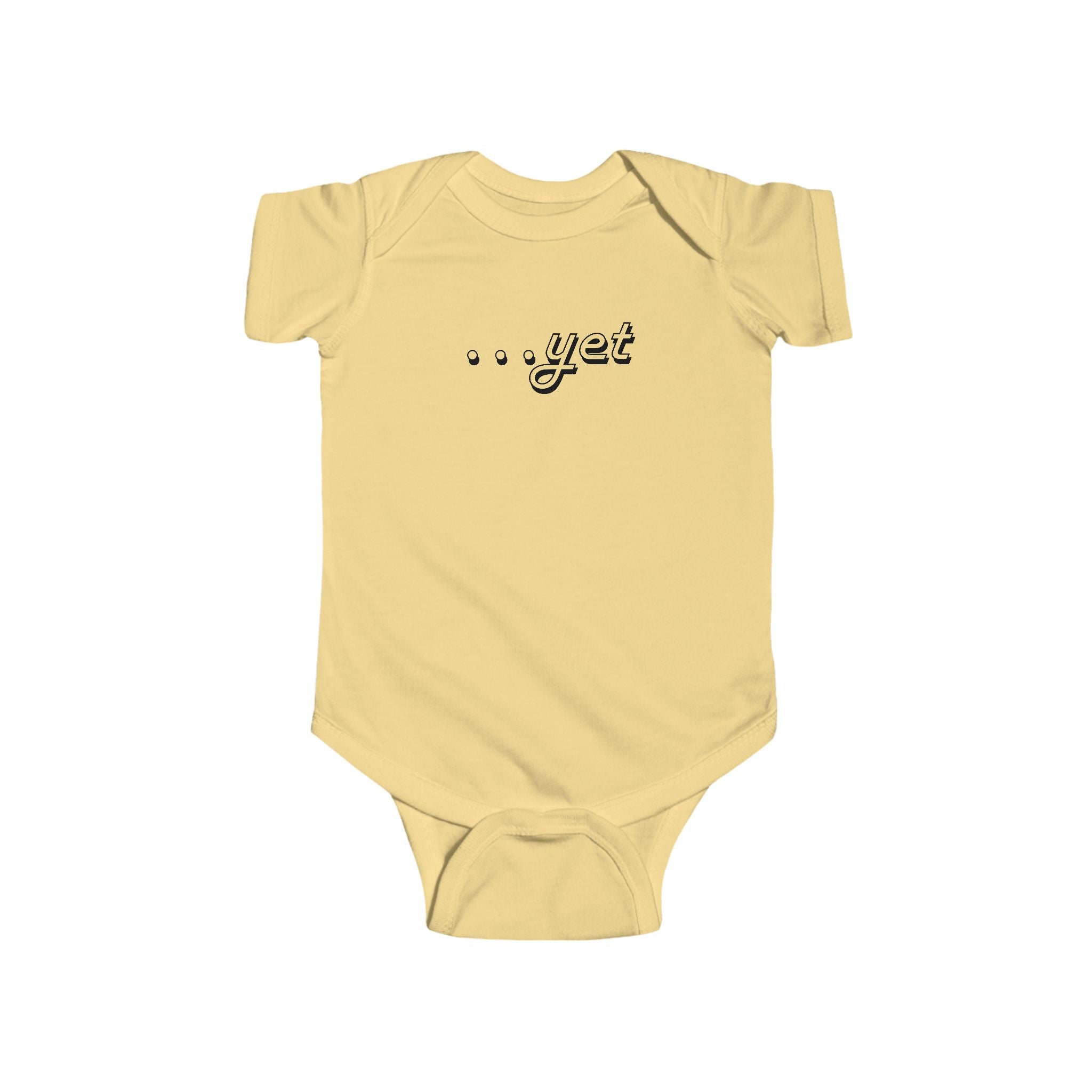 “The Power Of …Yet” Infant Short Sleeve Onesie