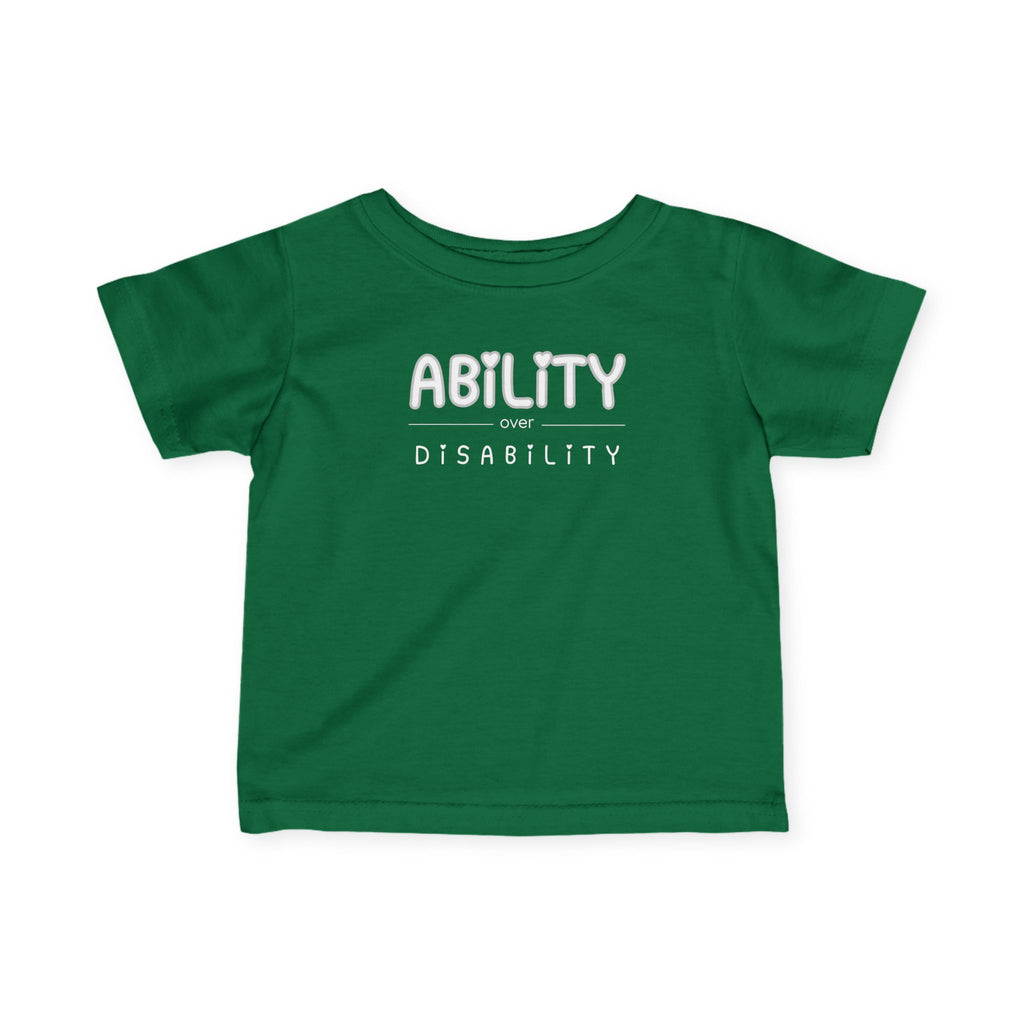 "Ability Over Disability" Infant Tee
