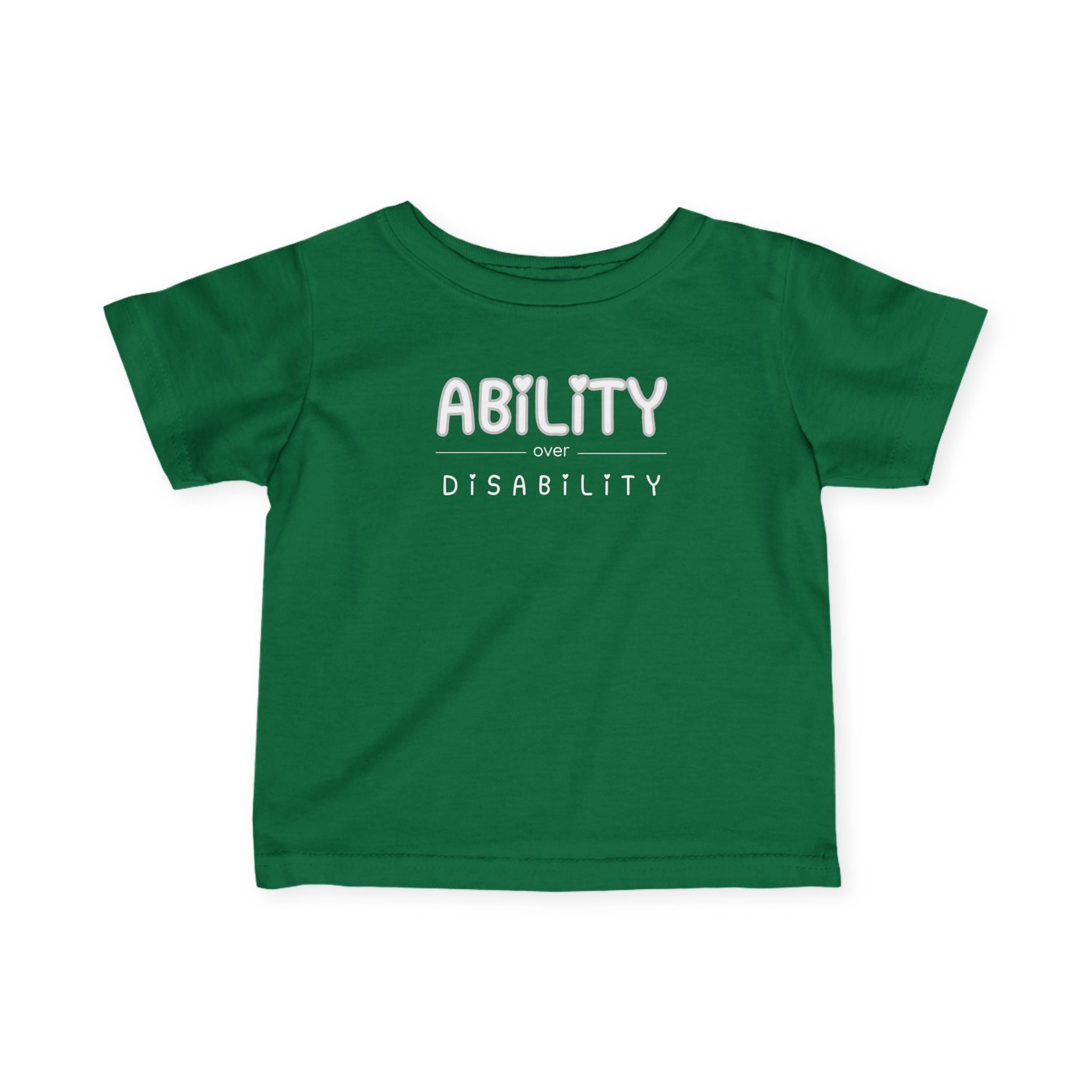 "Ability Over Disability" Infant Tee