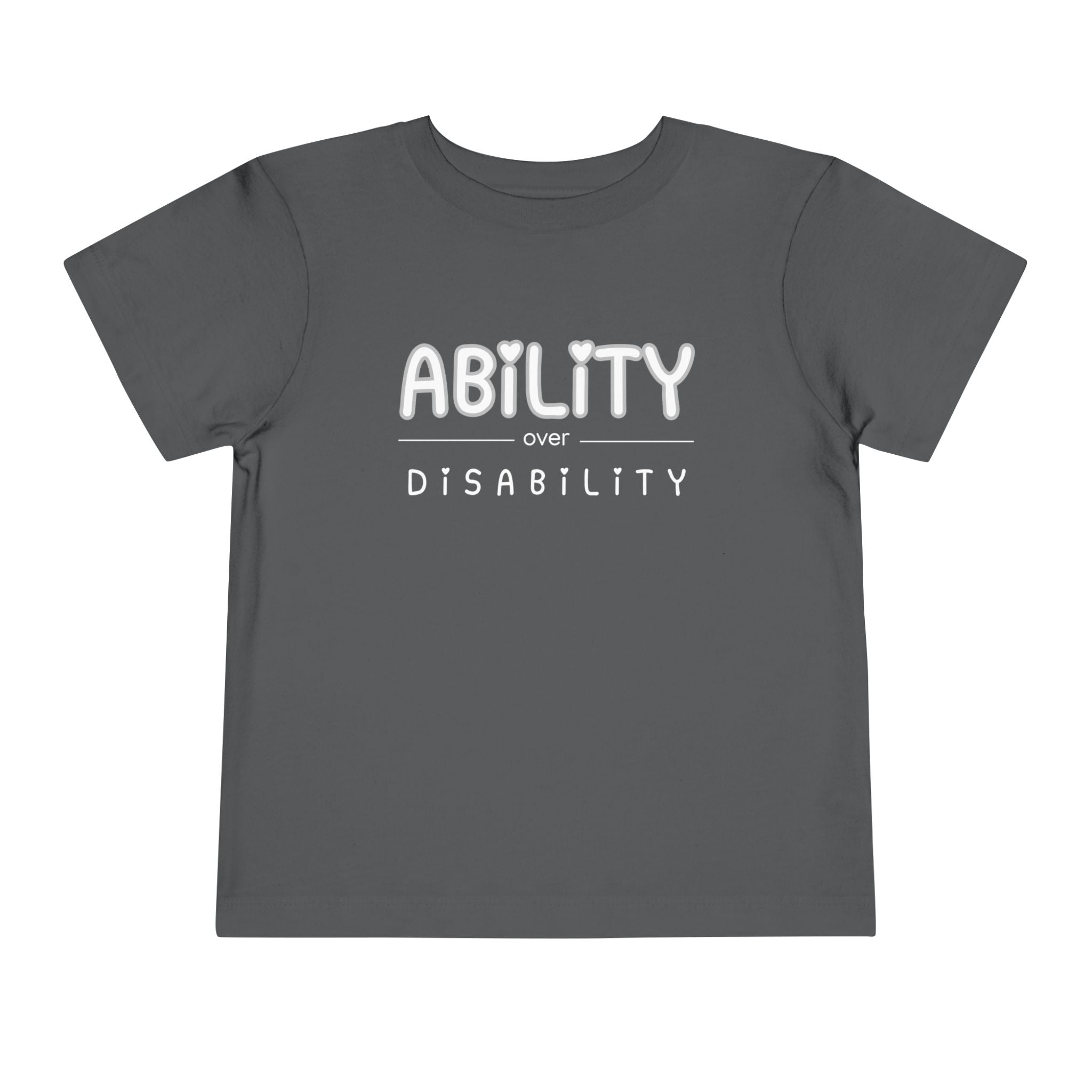"Ability Over Disability" Toddler Tee
