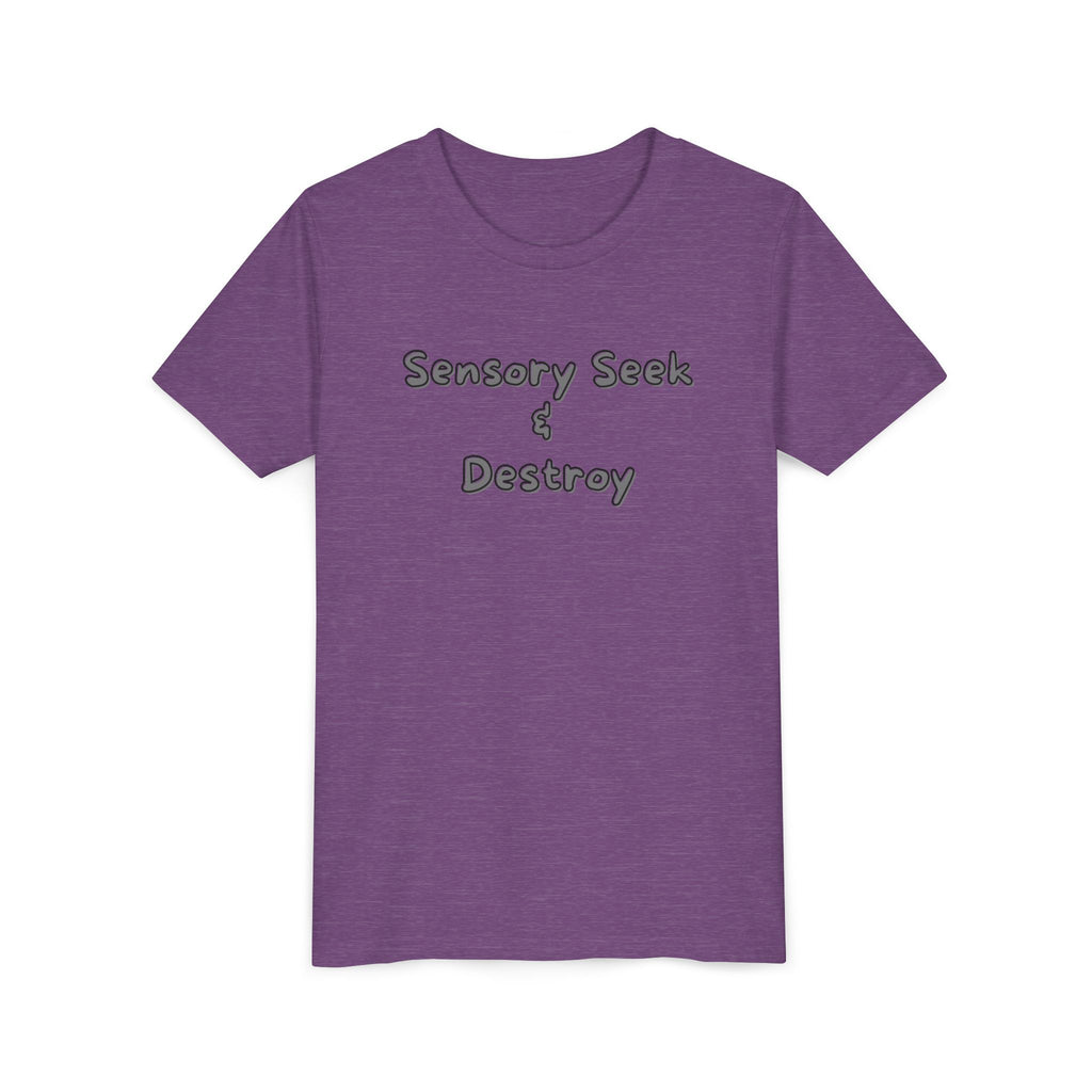 “Sensory Seek & Destroy” Youth Tee