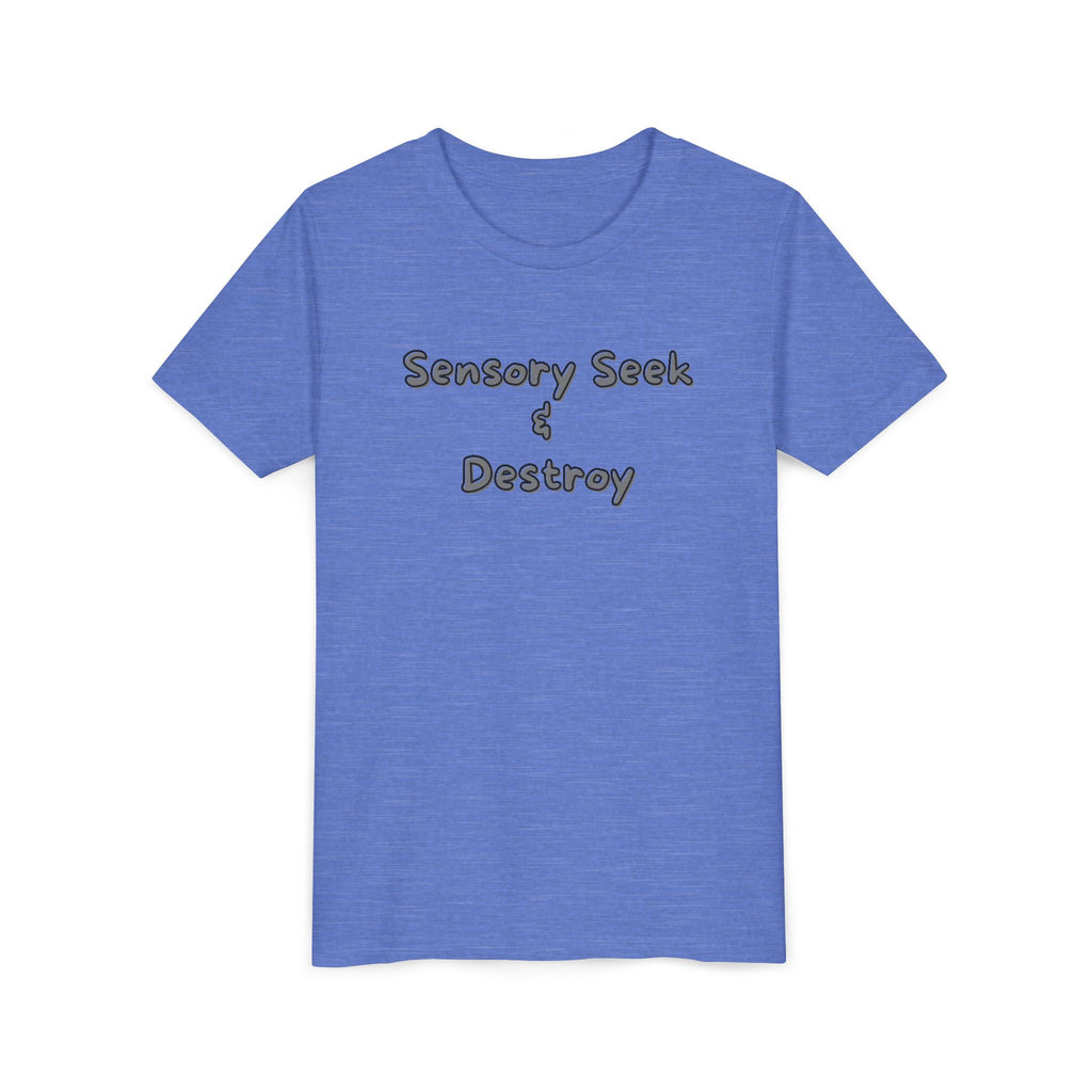 “Sensory Seek & Destroy” Youth Tee