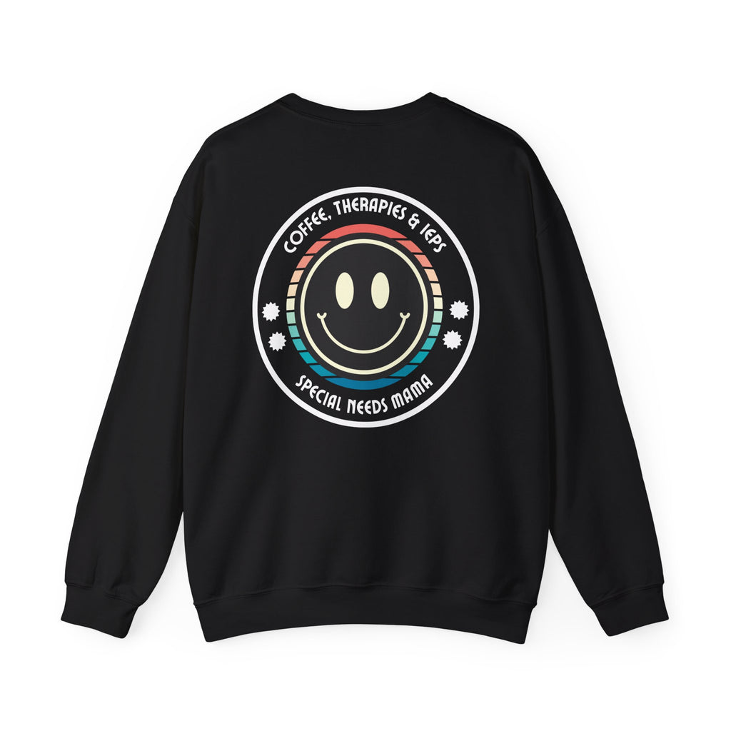 “Coffee, Therapies & IEP’s, Special Needs Mama” Women’s Sweater