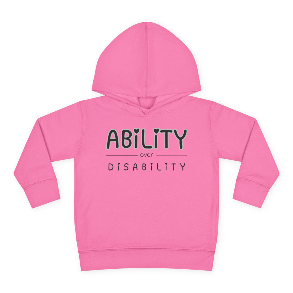 “Ability Over Disability” Toddler Hoodie