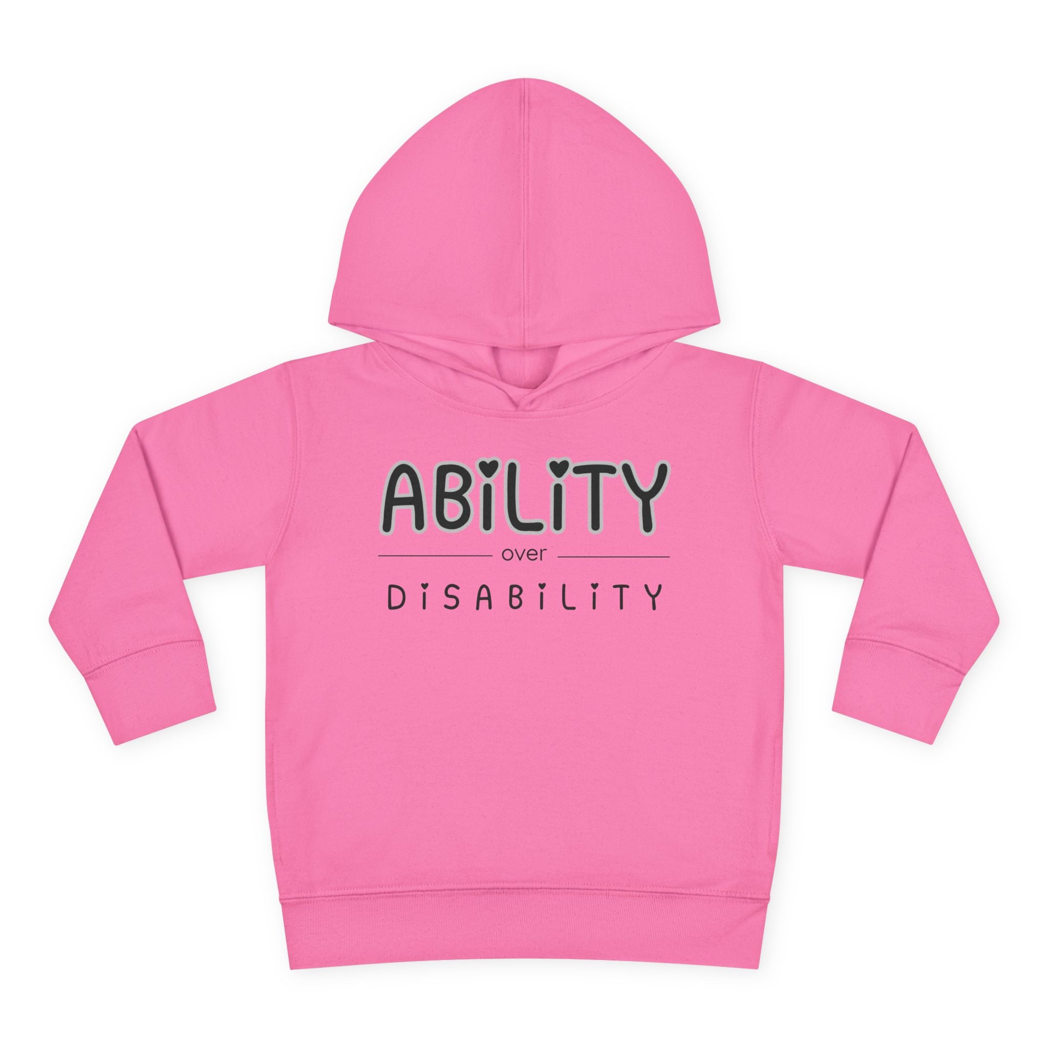 “Ability Over Disability” Toddler Hoodie