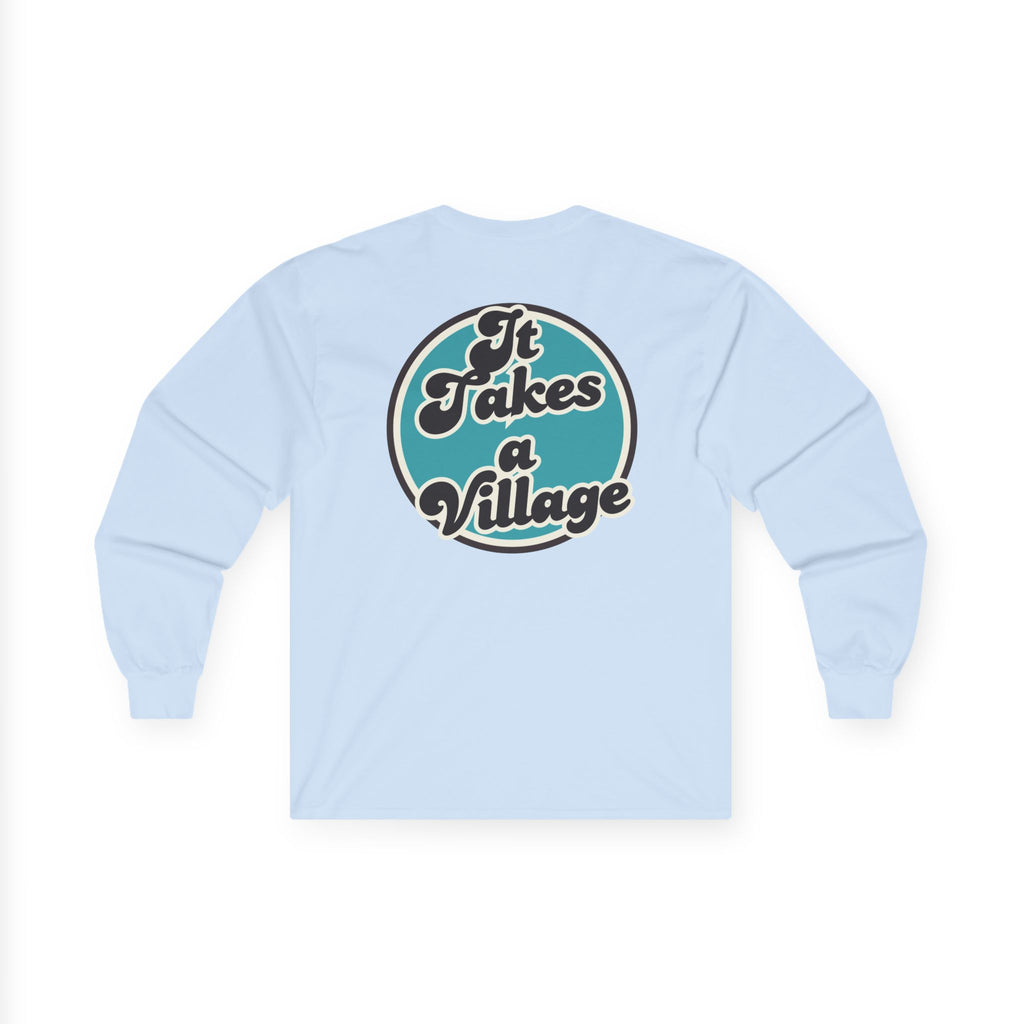 “It Takes A Village, SNPC Ally” Men’s Long Sleeve