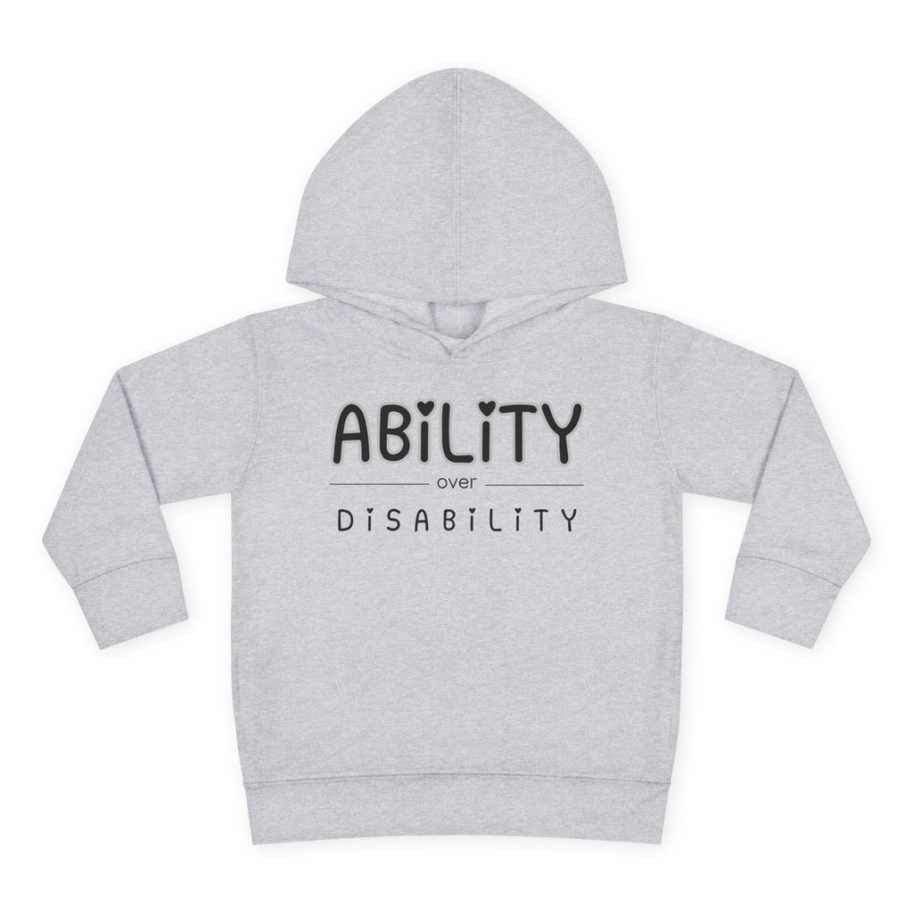 “Ability Over Disability” Toddler Hoodie