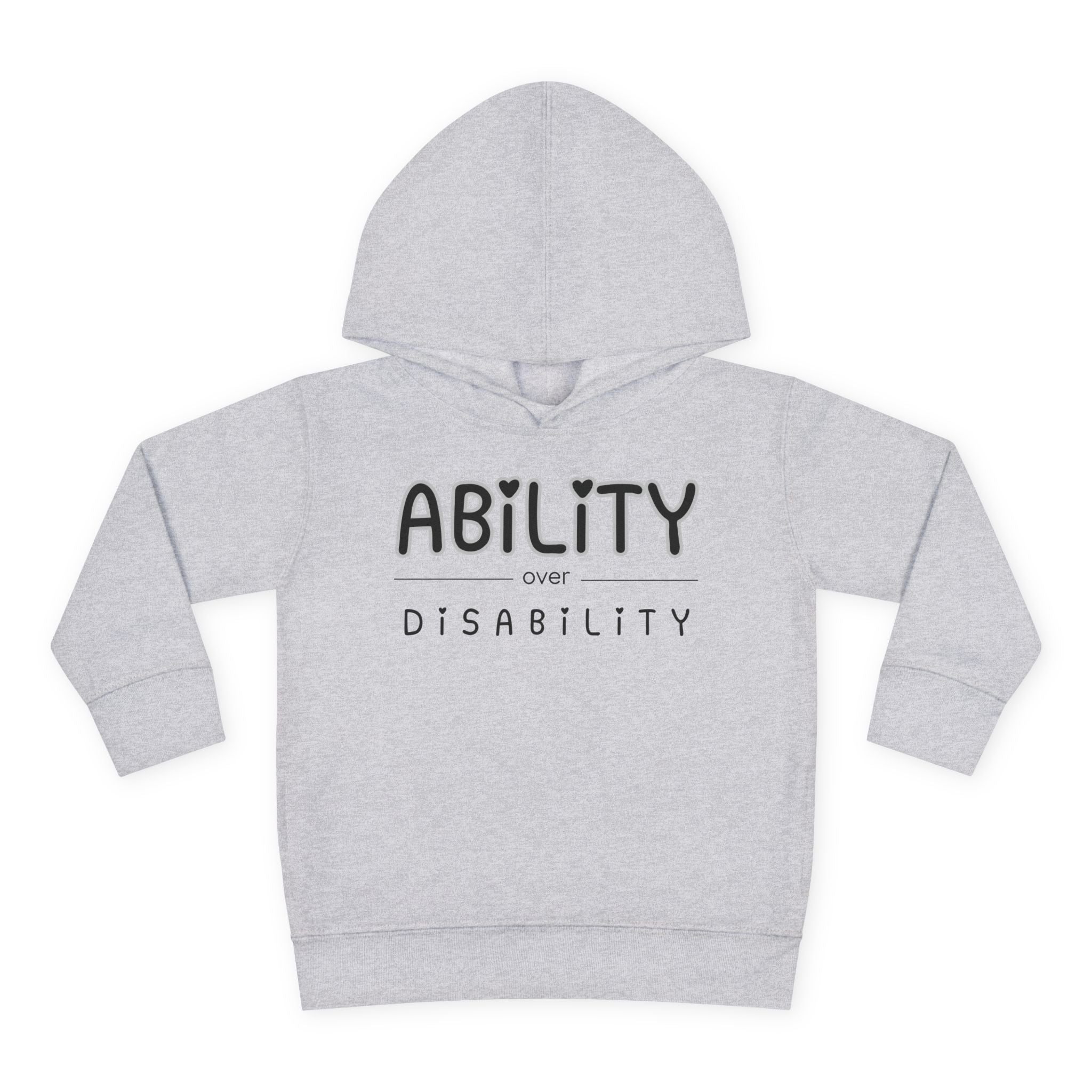 “Ability Over Disability” Toddler Hoodie