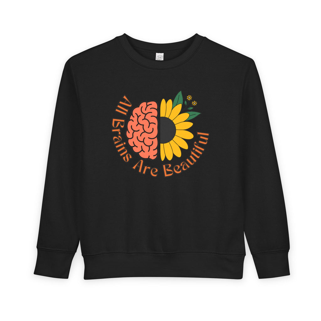 “All Brains Are Beautiful” Toddler Sweater