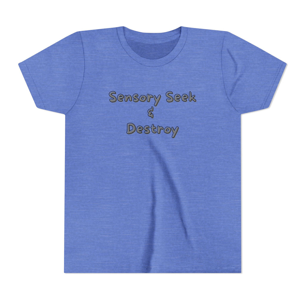 “Sensory Seek & Destroy” Youth Tee