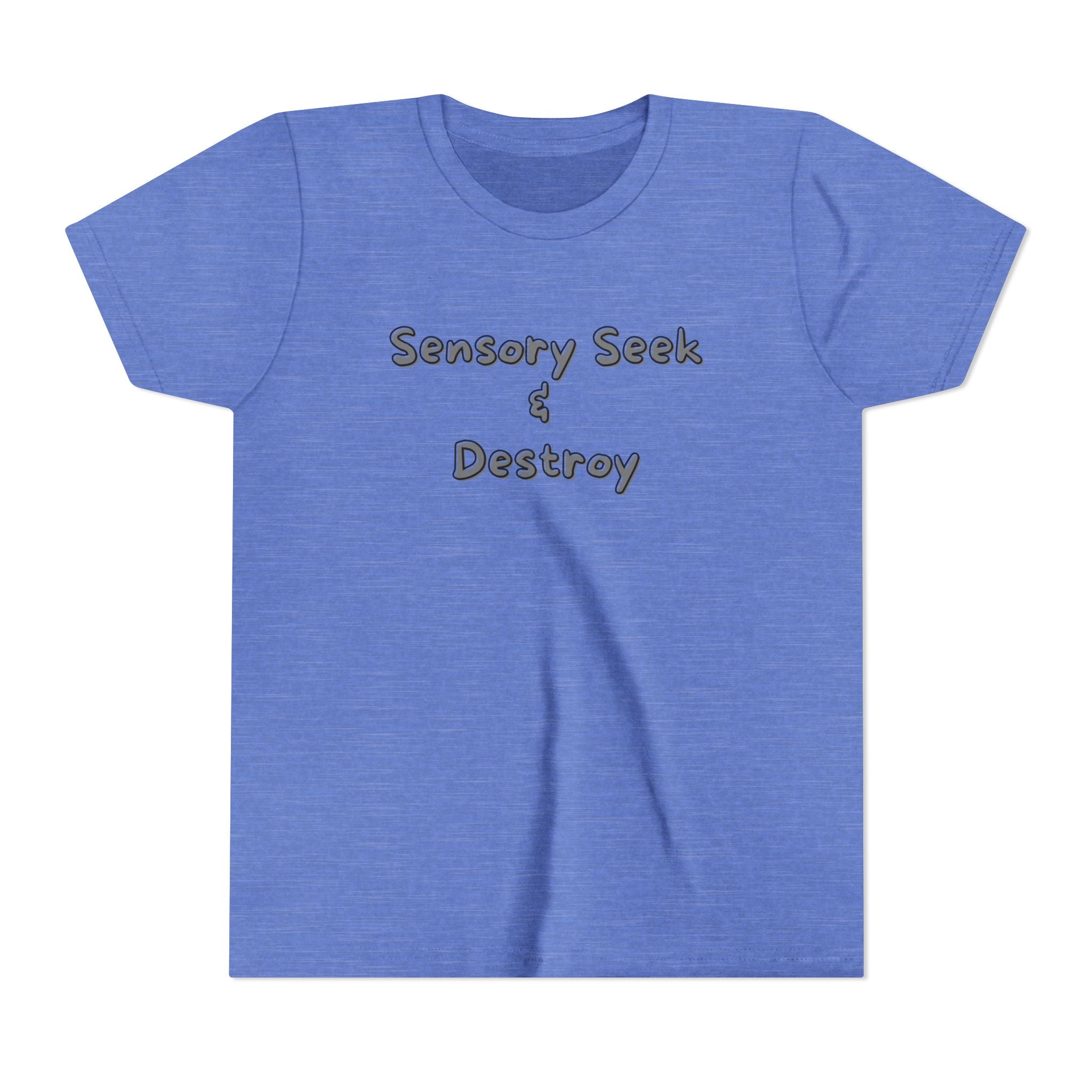 “Sensory Seek & Destroy” Youth Tee