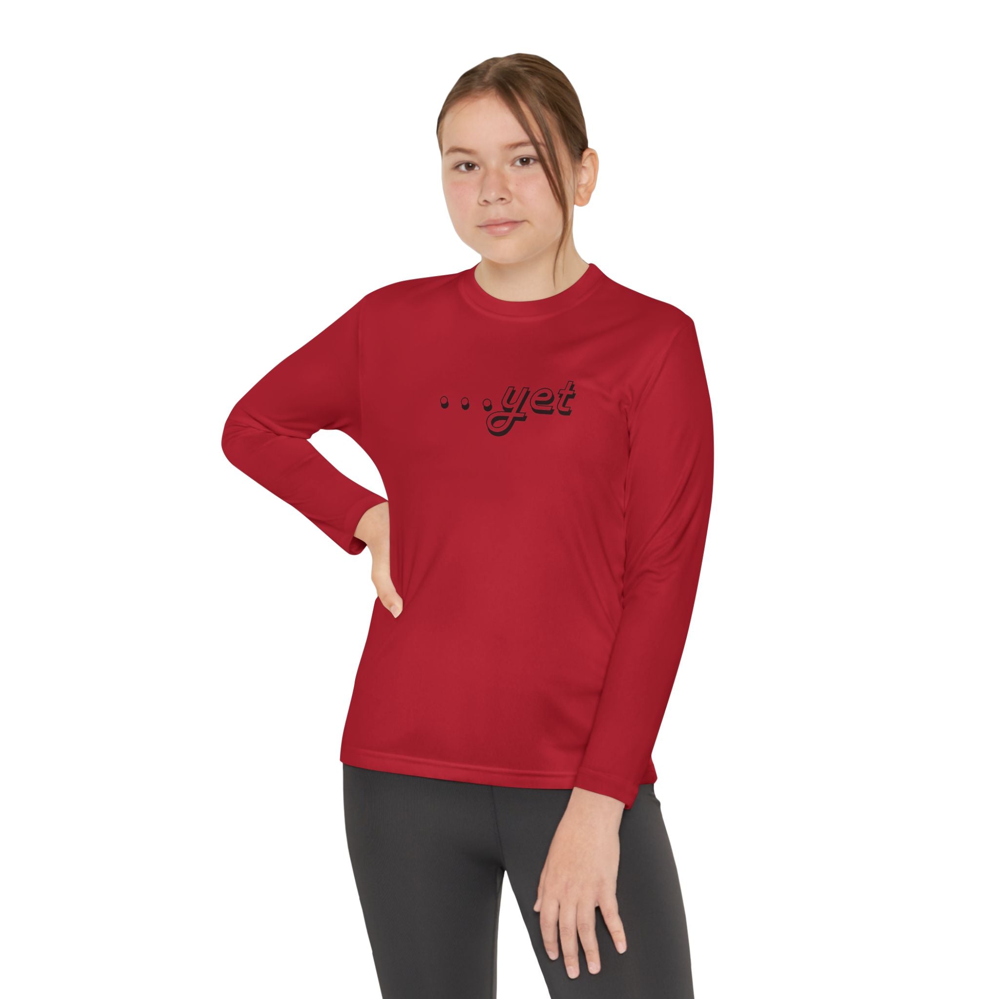 "The Power Of ...Yet" Youth Long Sleeve