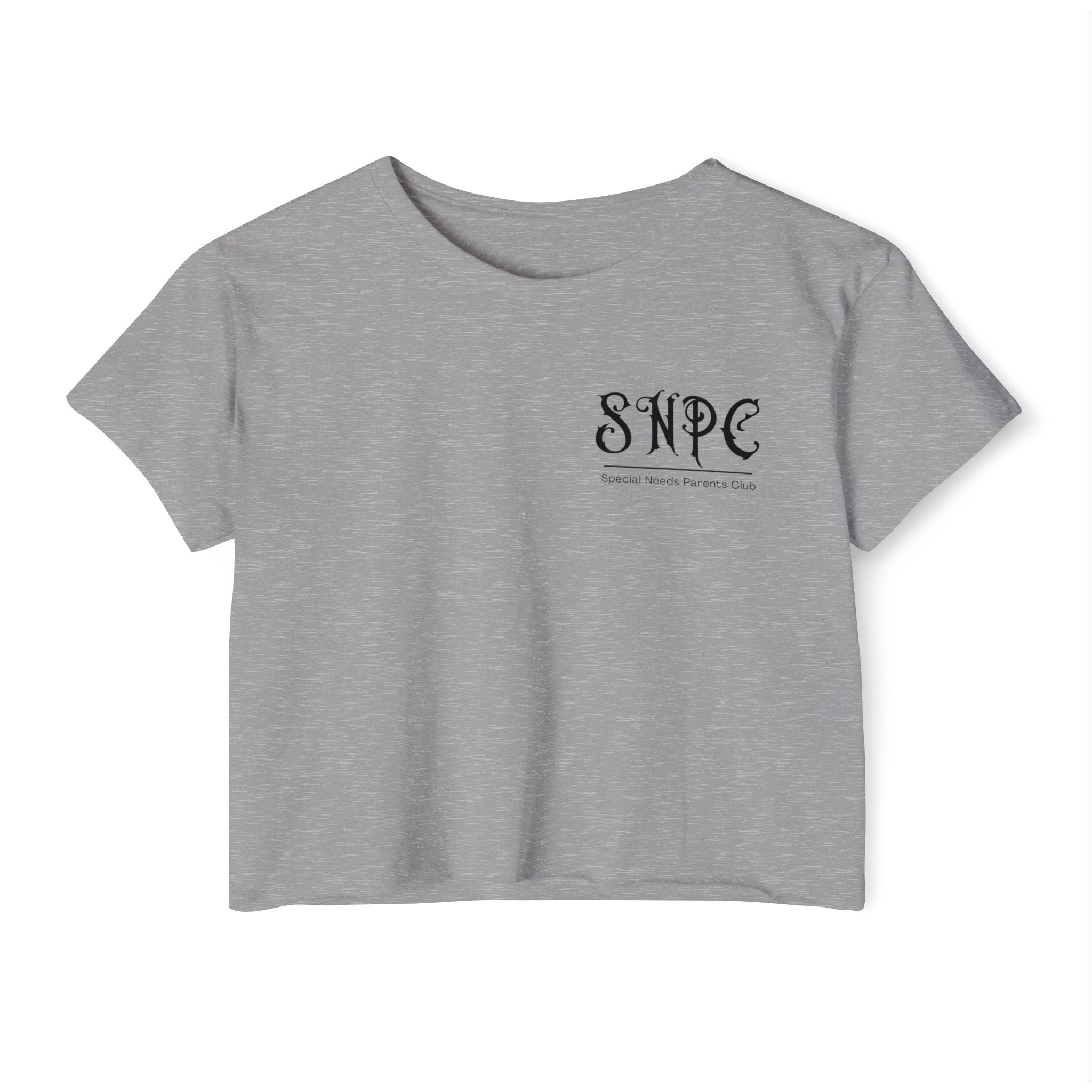 “All Abilities Rock” SNPC Women’s Crop Top