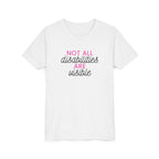 "Not All Disabilities Are Visible" Youth Tee