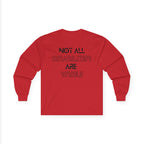 “Not All Disabilities Are Visible” Men’s Long Sleeve