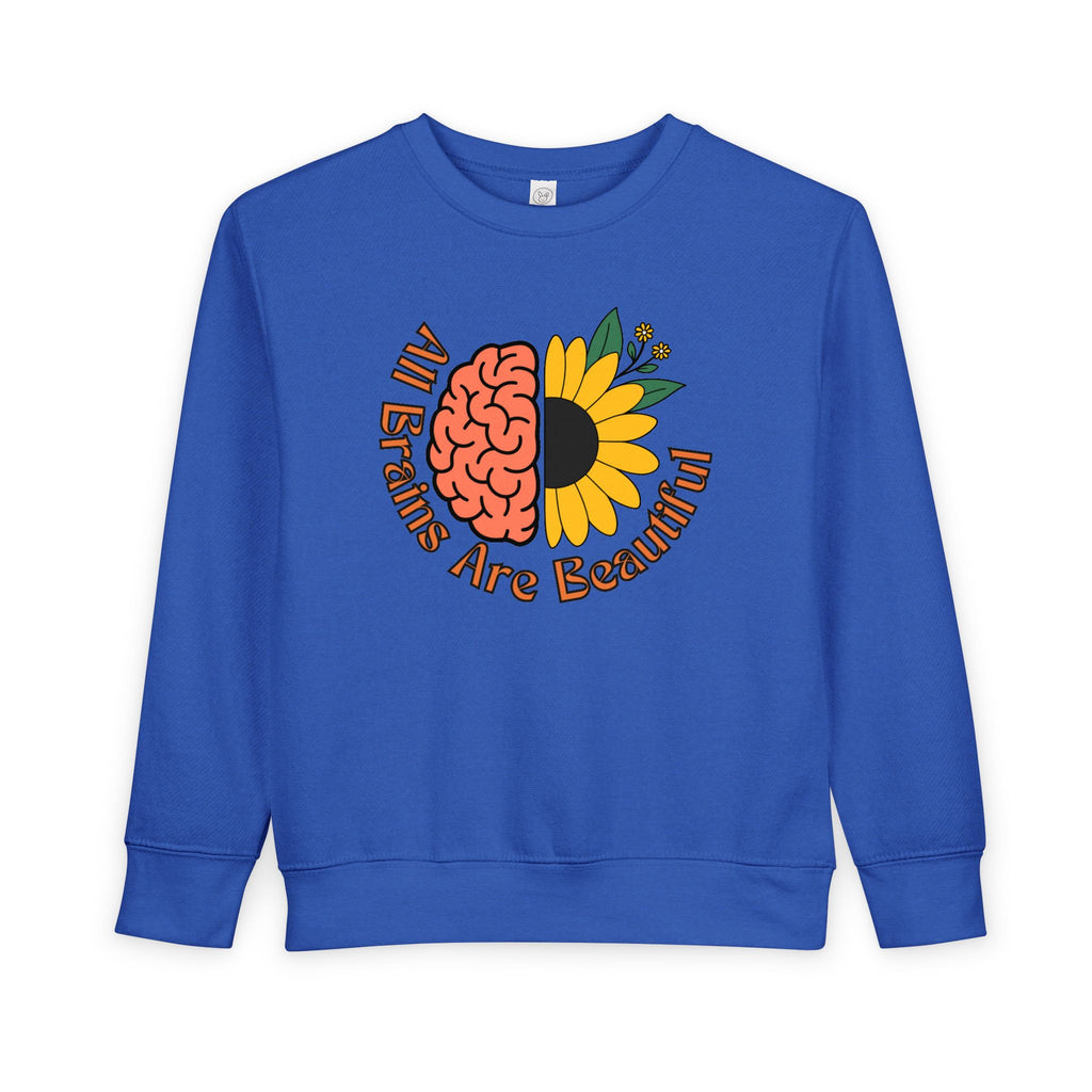 “All Brains Are Beautiful” Toddler Sweater