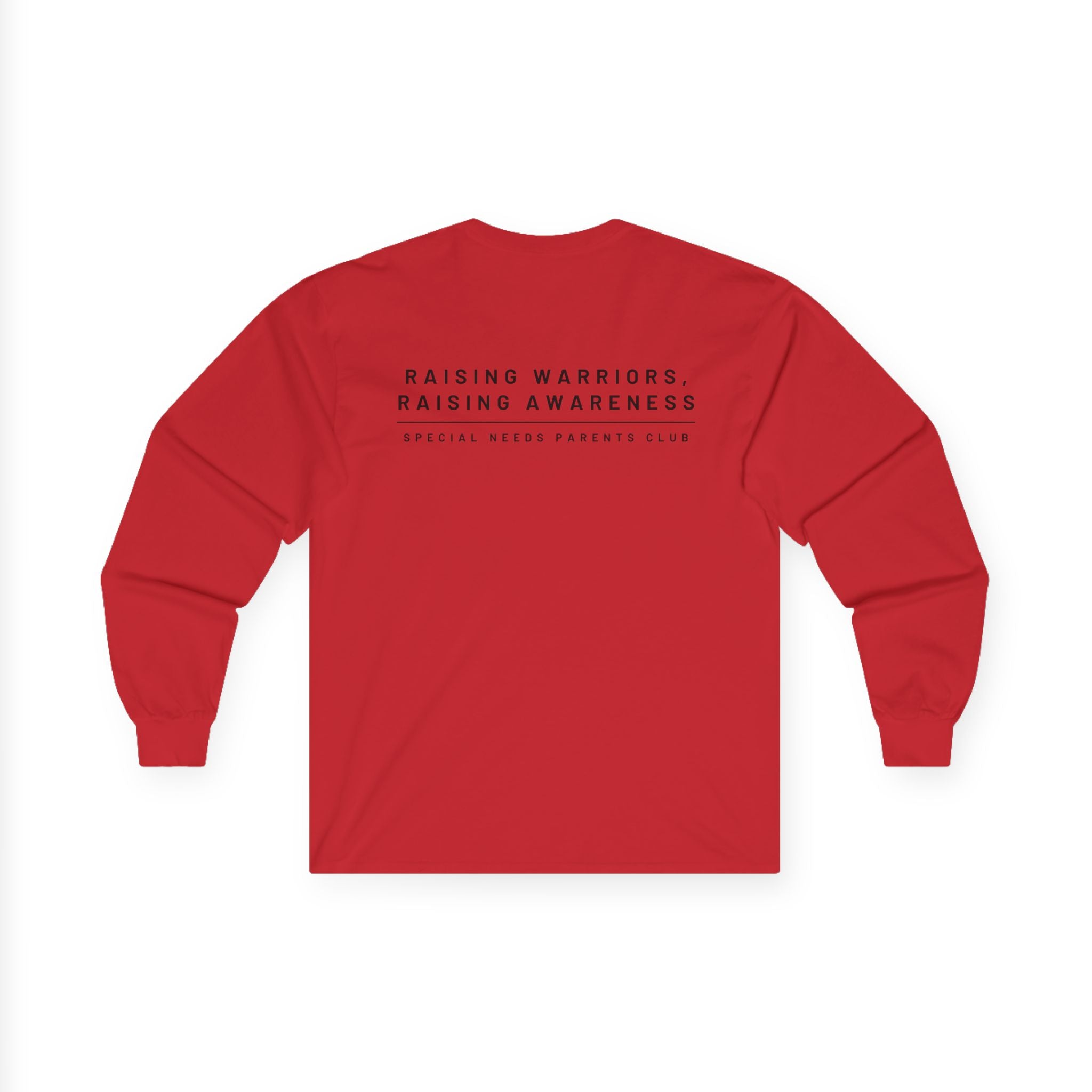 “Raising Warriors, Raising Awareness” SNPC Mens Long Sleeve