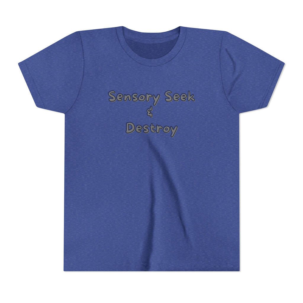 “Sensory Seek & Destroy” Youth Tee