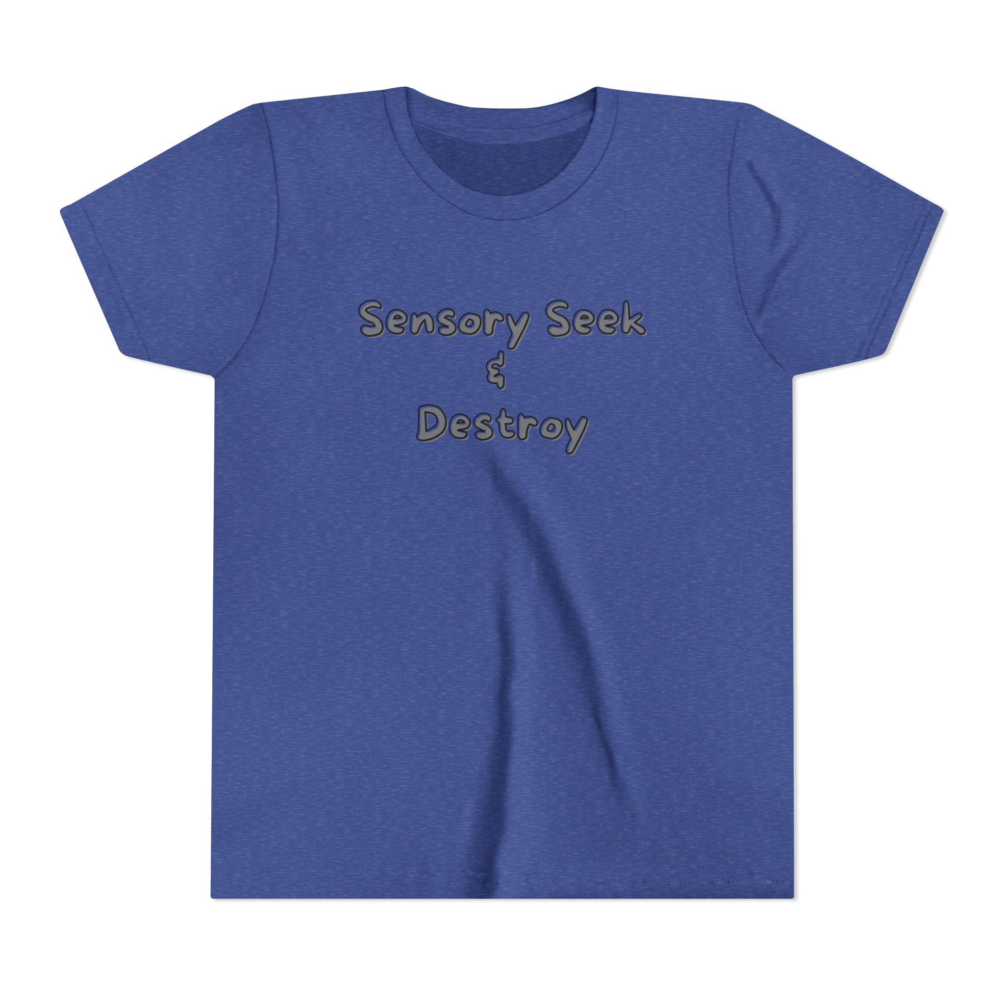 “Sensory Seek & Destroy” Youth Tee