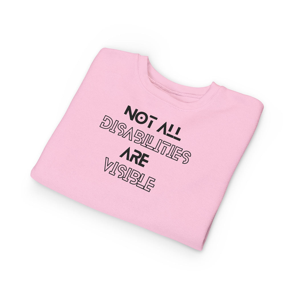 "Not All Disabilities Are Visible" Toddler Sweater