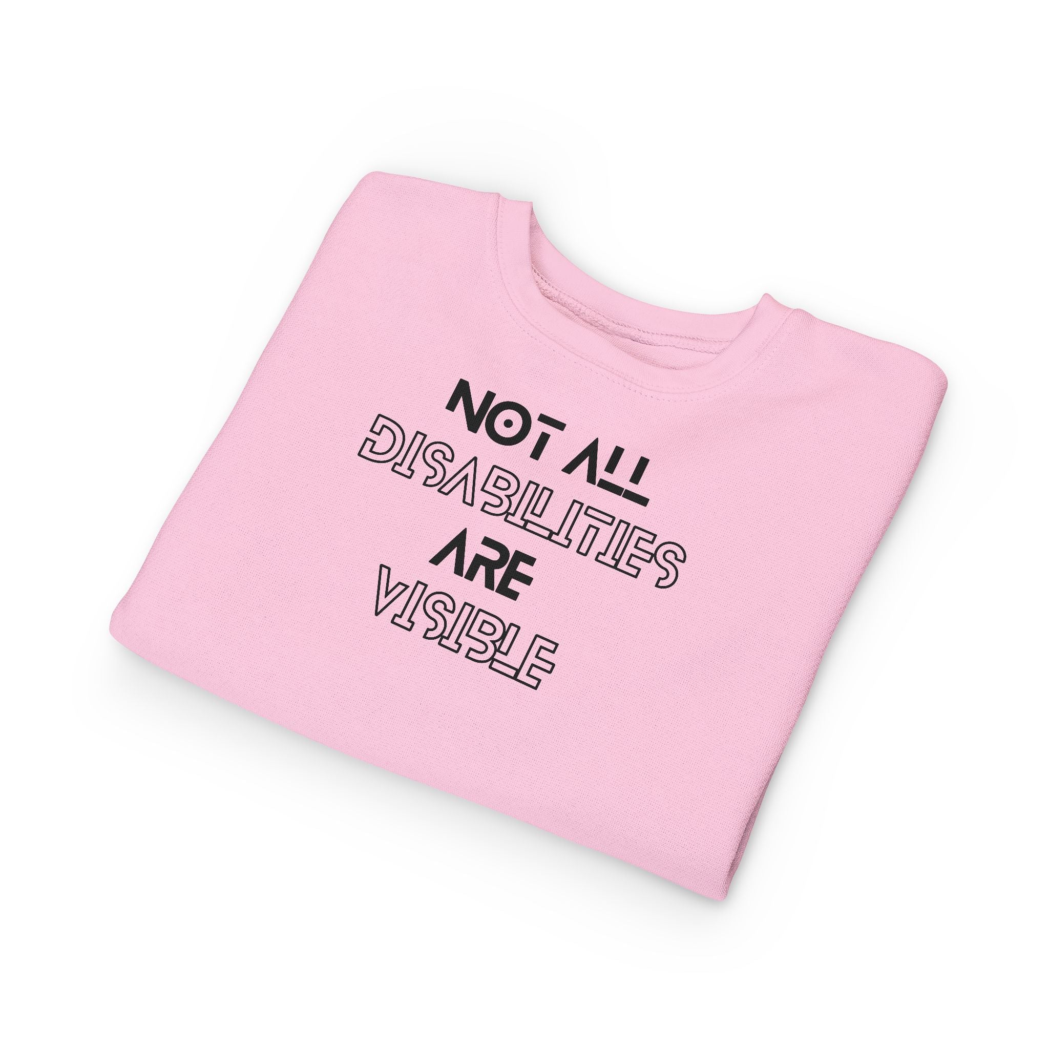 "Not All Disabilities Are Visible" Toddler Sweater
