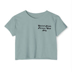 “It Takes A Village, SNPC Ally” Women’s Crop Top