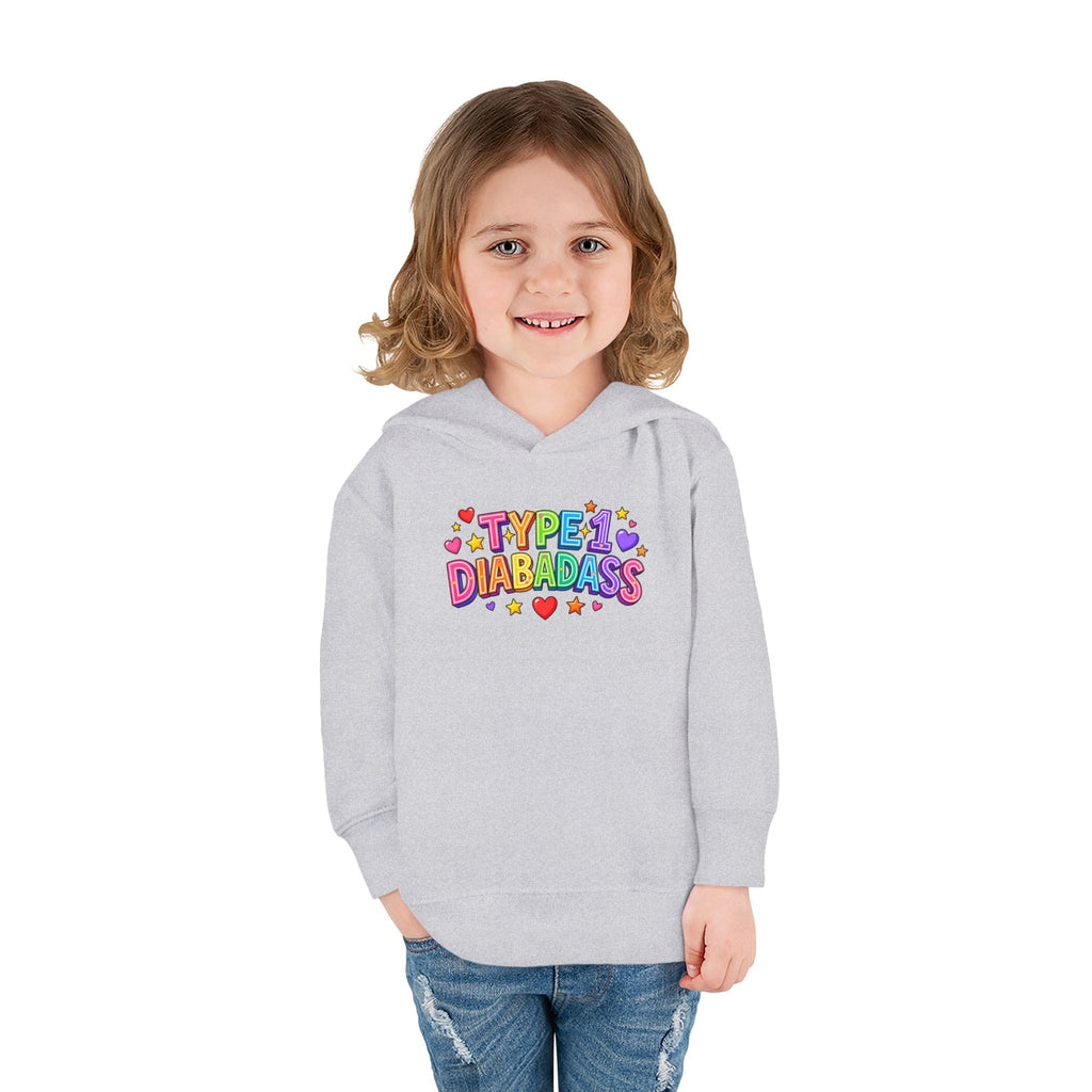 “Type 1 Diabadass” Toddler Hoodie