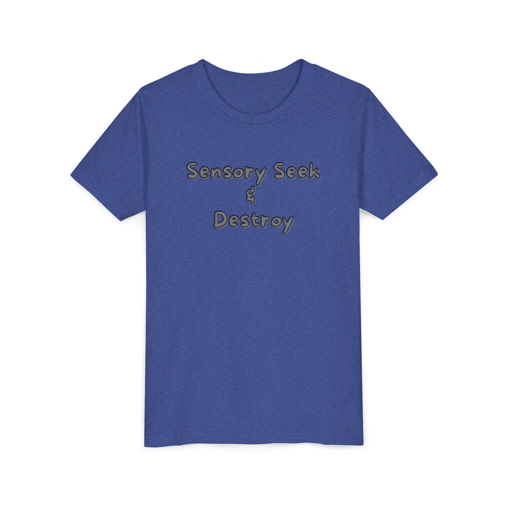 “Sensory Seek & Destroy” Youth Tee
