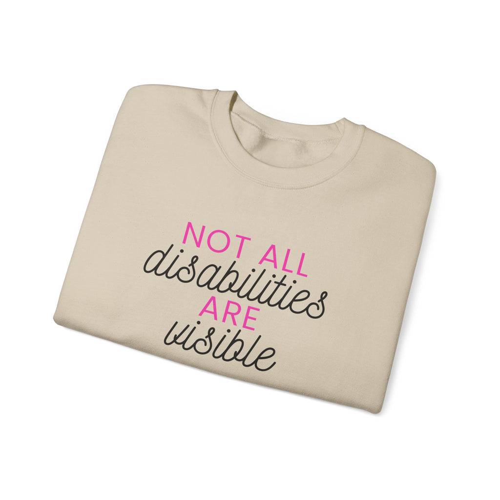 “Not All Disabilities Are Visible” Women’s Sweater