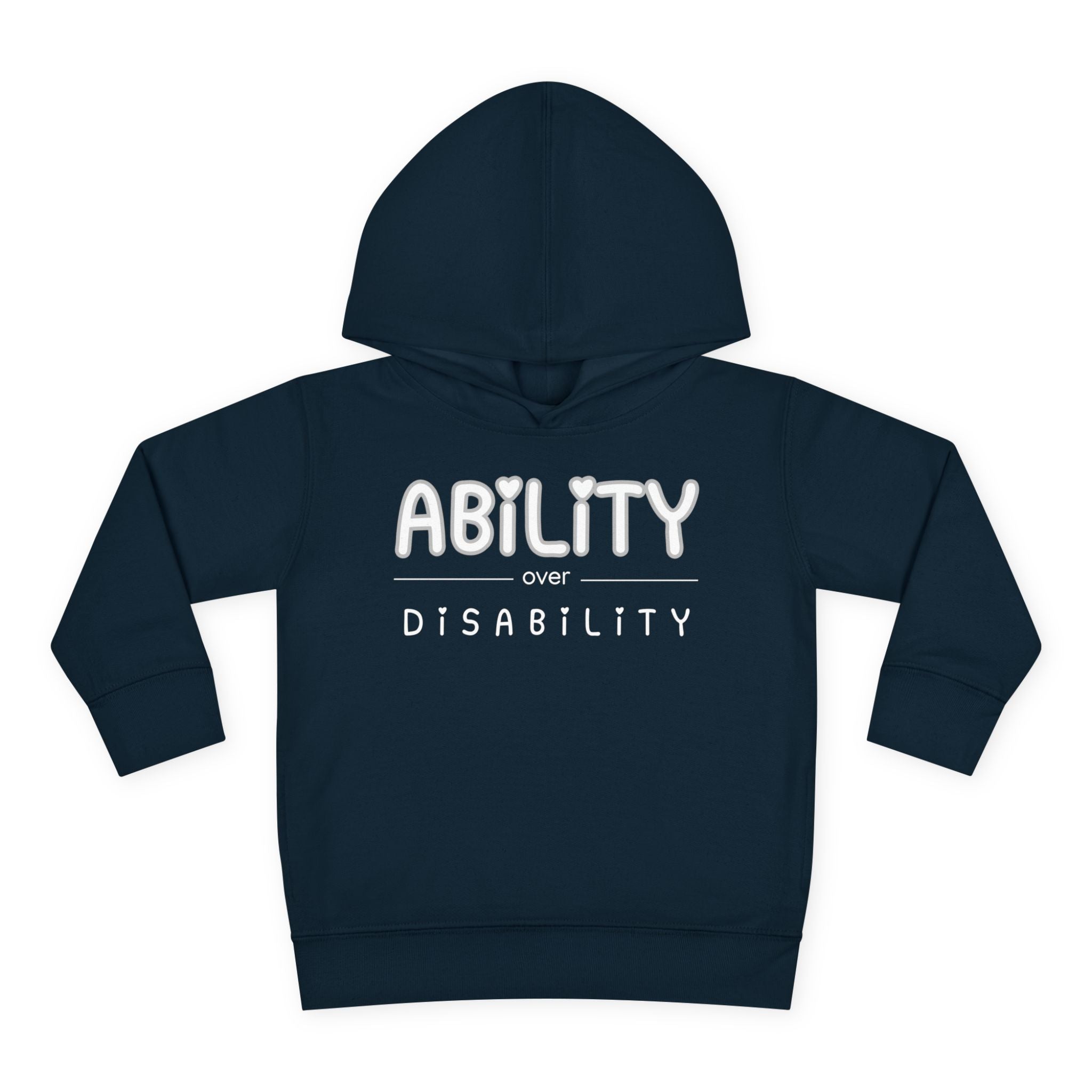 “Ability Over Disability” Toddler Hoodie