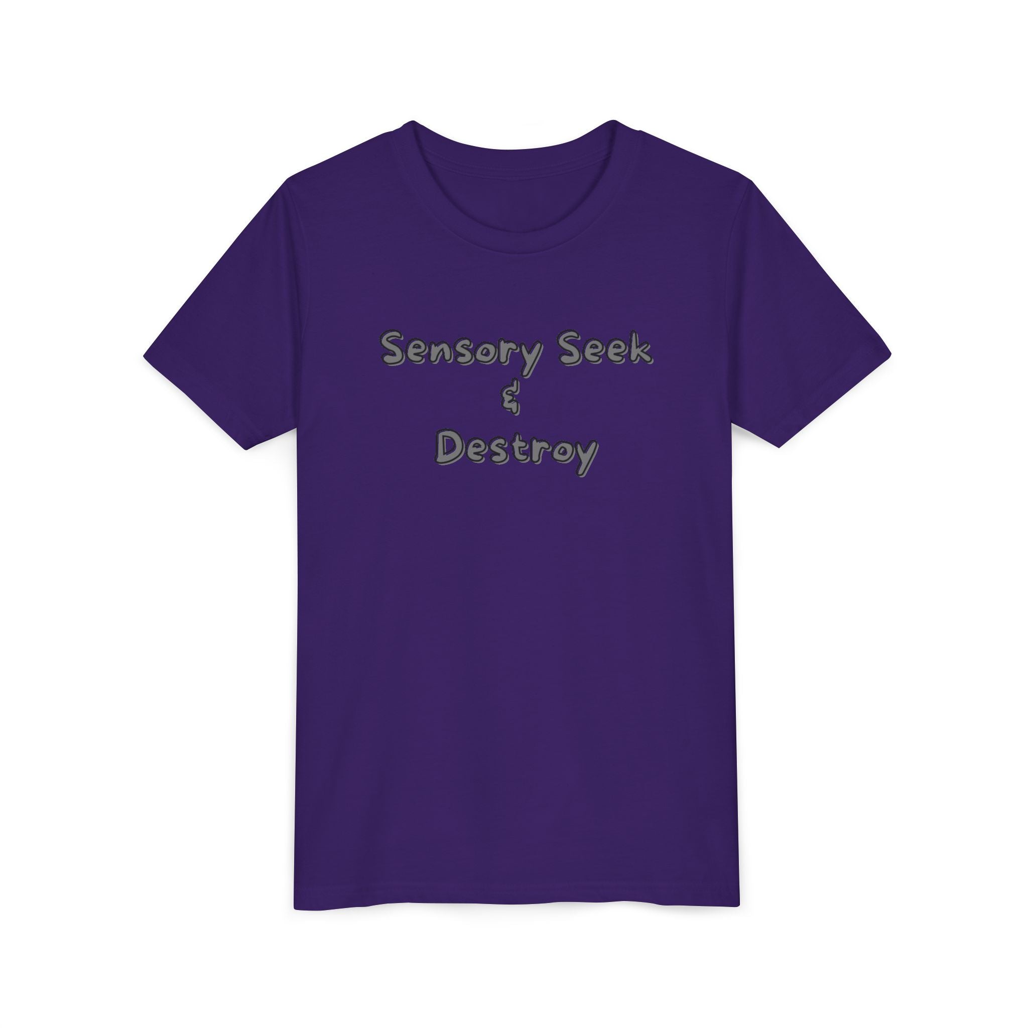 “Sensory Seek & Destroy” Youth Tee