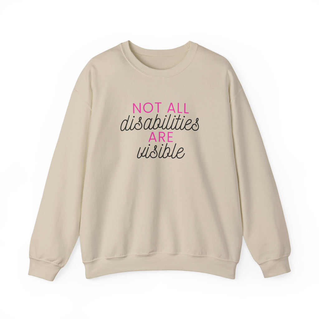 “Not All Disabilities Are Visible” Women’s Sweater