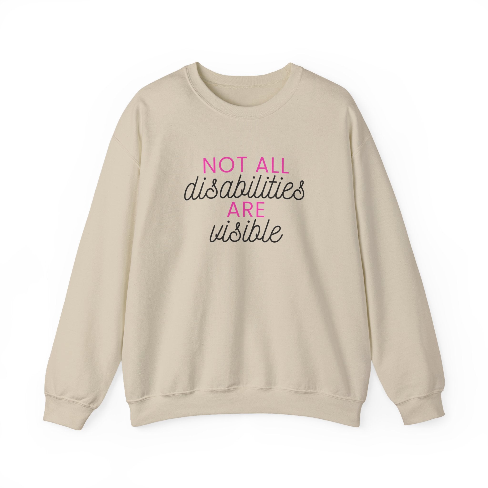 “Not All Disabilities Are Visible” Women’s Sweater