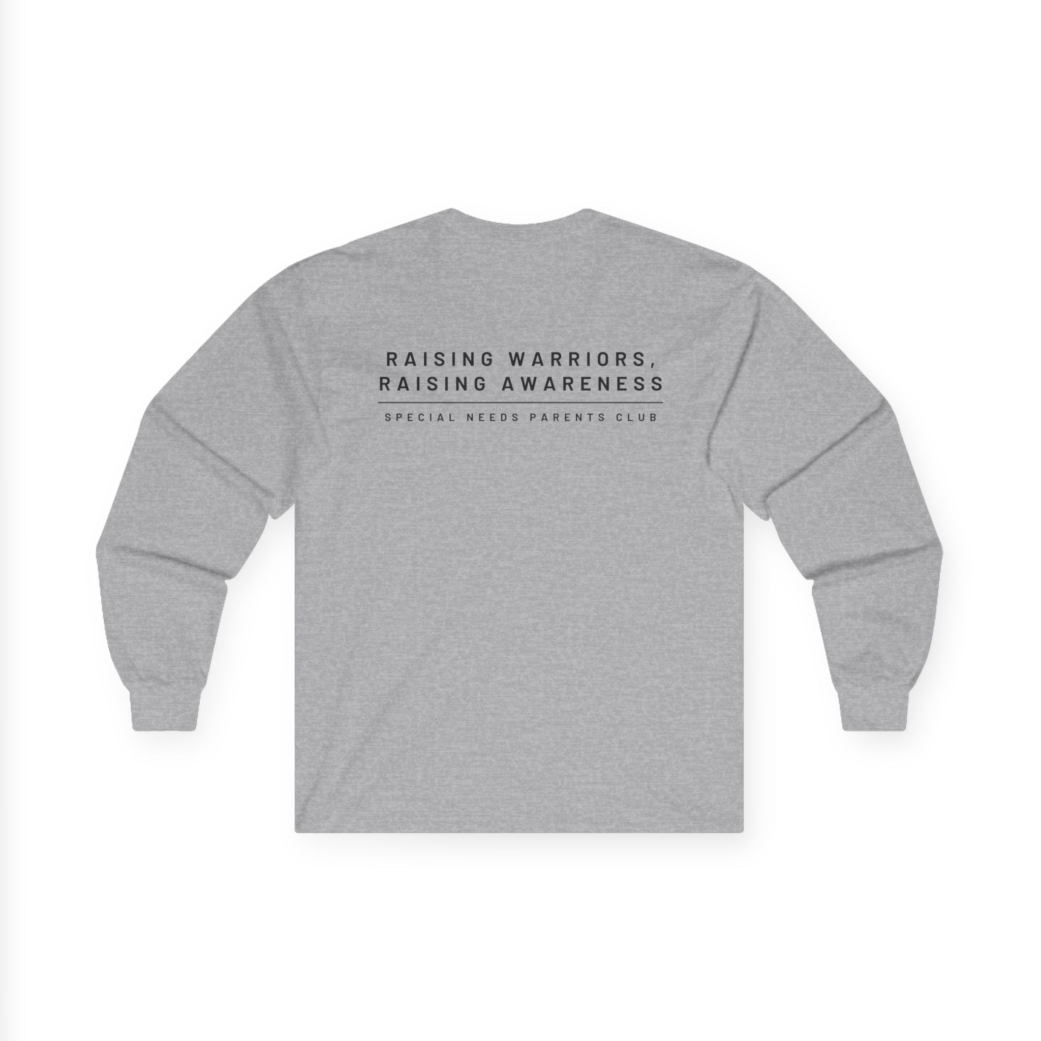 “Raising Warriors, Raising Awareness” SNPC Mens Long Sleeve