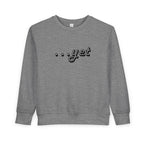 "The Power Of ...Yet" Toddler Sweater
