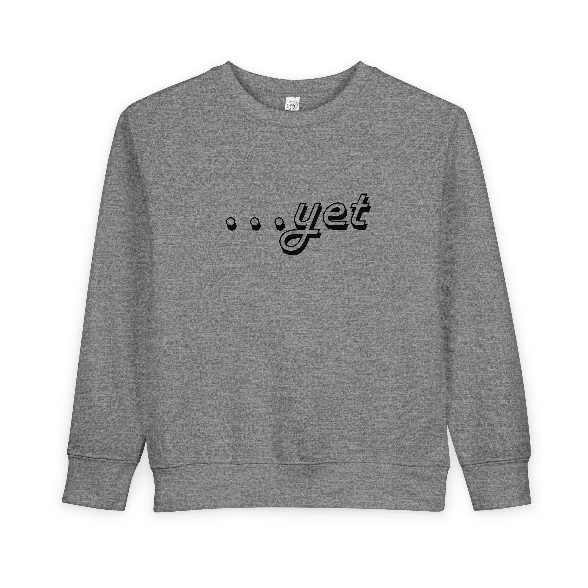 "The Power Of ...Yet" Toddler Sweater