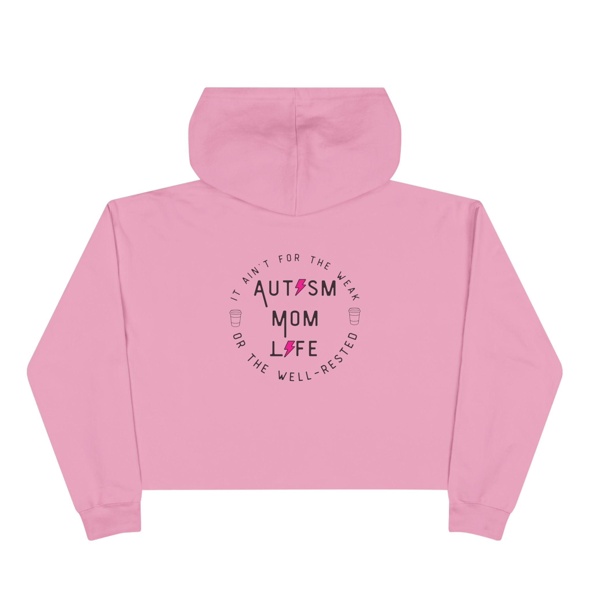 “Autism Mom Life” Women’s Cropped Hoodie