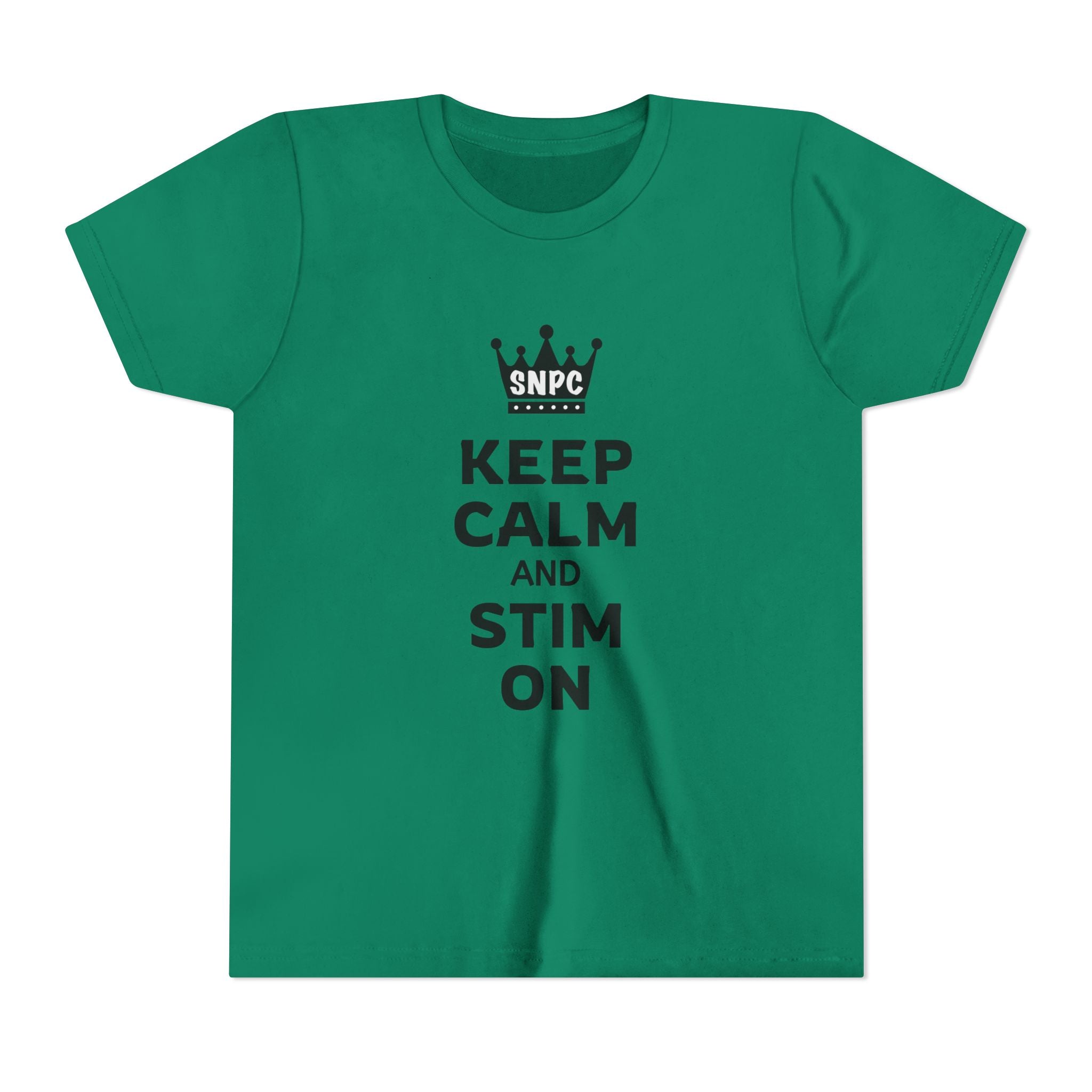 “Keep Calm & Stim On” Youth Tee