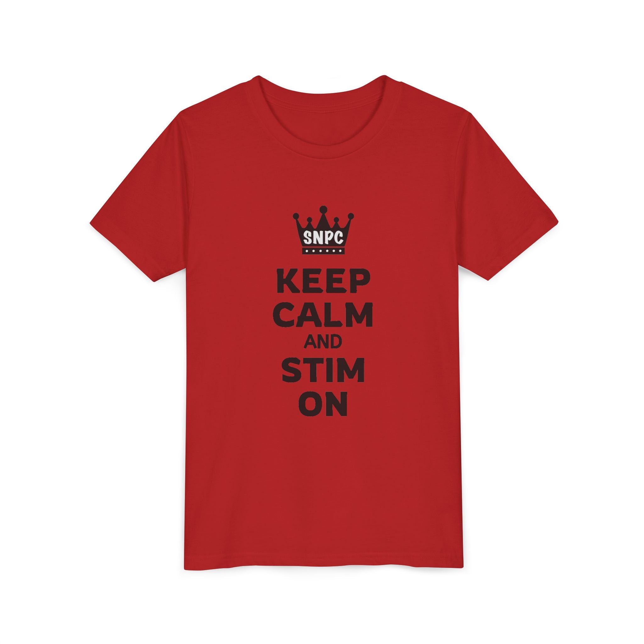 “Keep Calm & Stim On” Youth Tee
