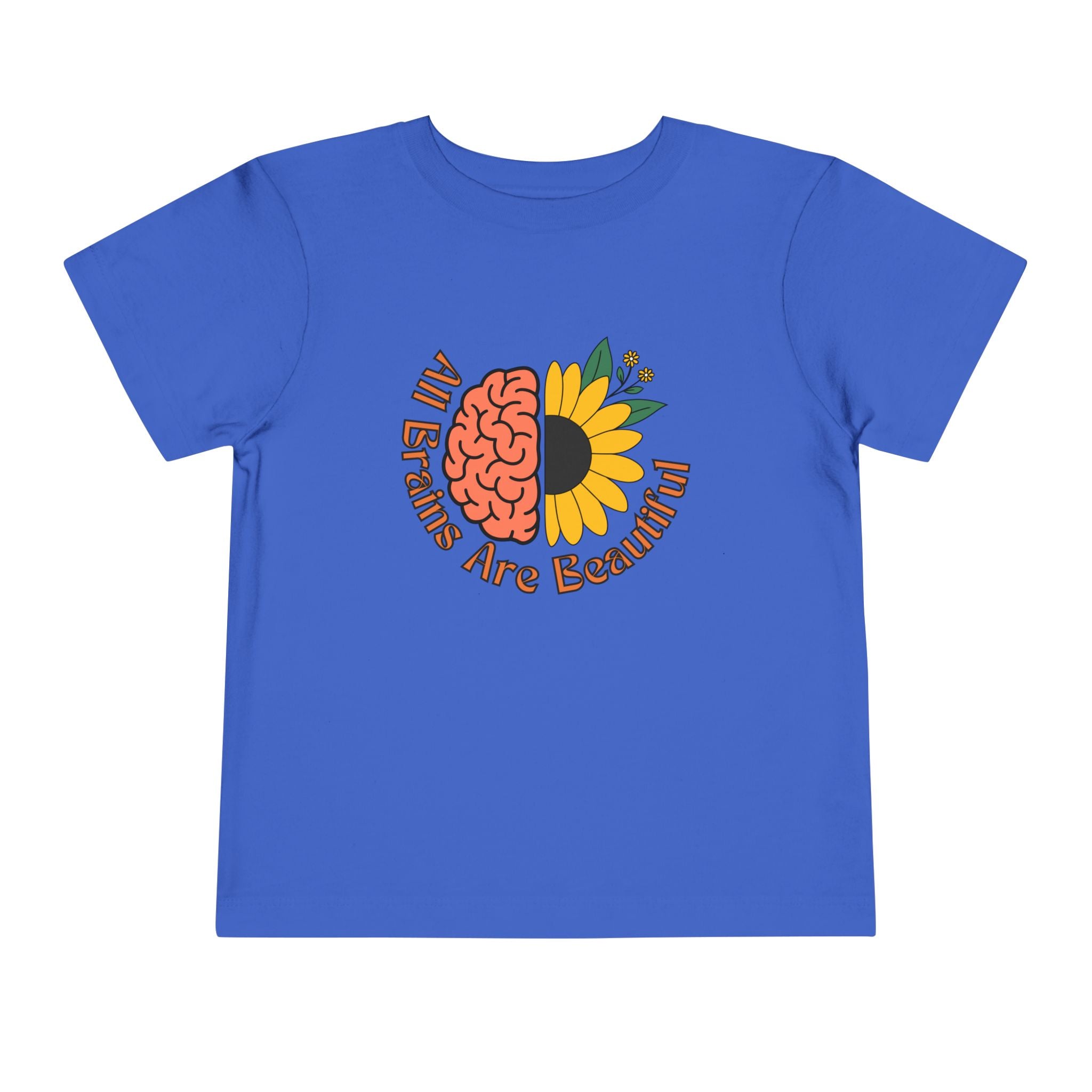 “All Brains Are Beautiful” Toddler Tee